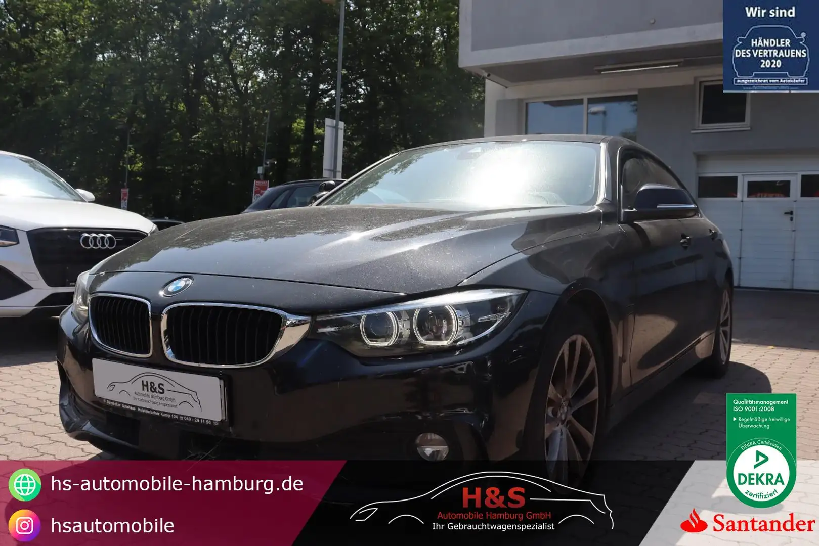 BMW 420 d Advantage Noir - 1
