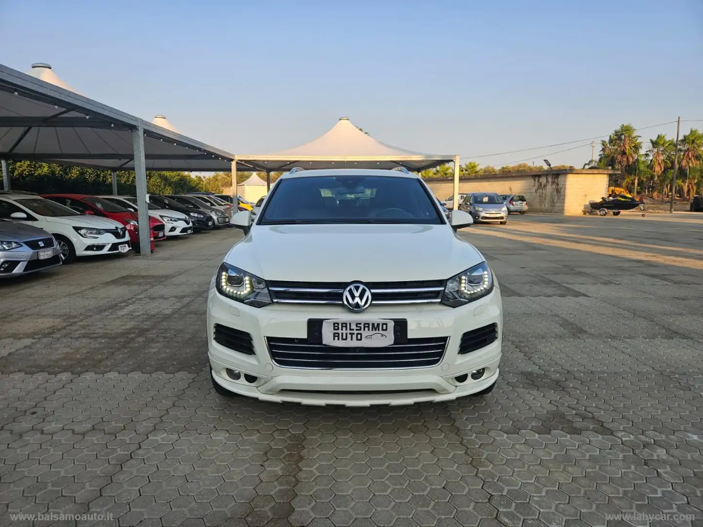 Volkswagen Touareg 3.0 TDI GANCIO DI TRAINO Blanc - 2