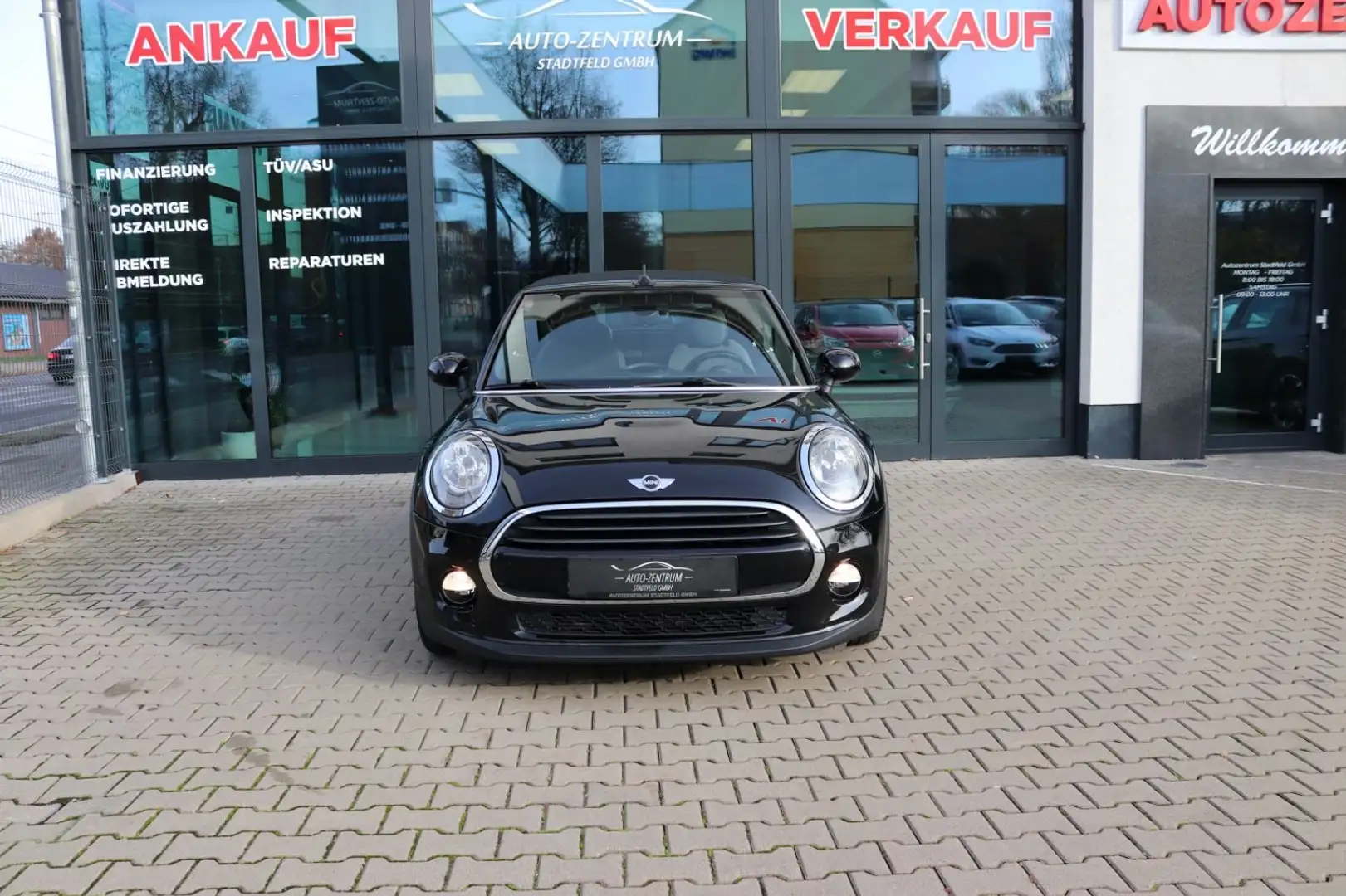 MINI Cooper Cabrio Carbon Black Navi SHZ Klima Noir - 2
