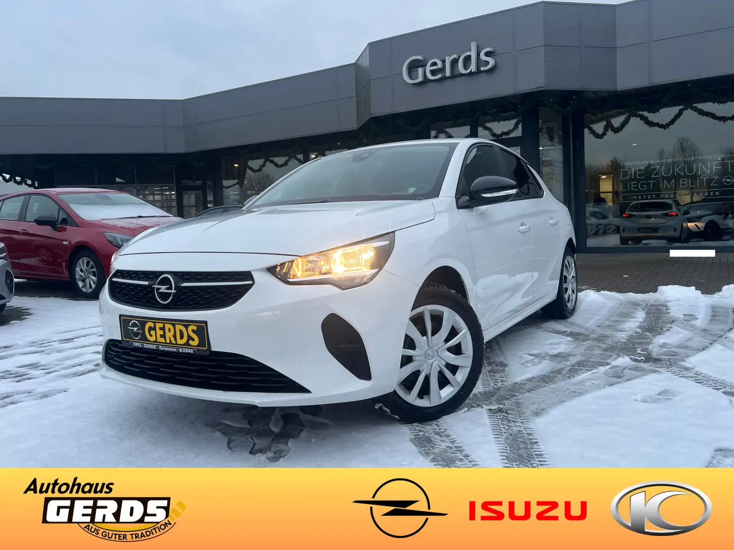 Opel Corsa-e e Edition OBC 3-phasig 11kW Blanco - 1