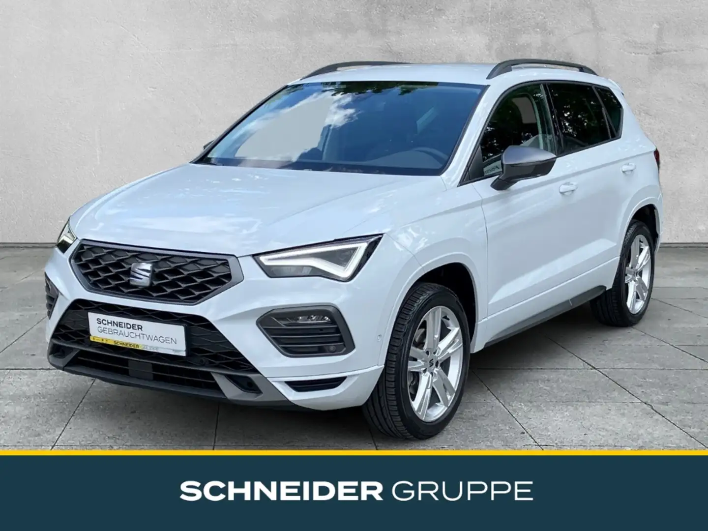 SEAT Ateca 1.5 TSI DSG FR LED+NAVI+AHK+ACC+SHZ+KAMERA Weiß - 1