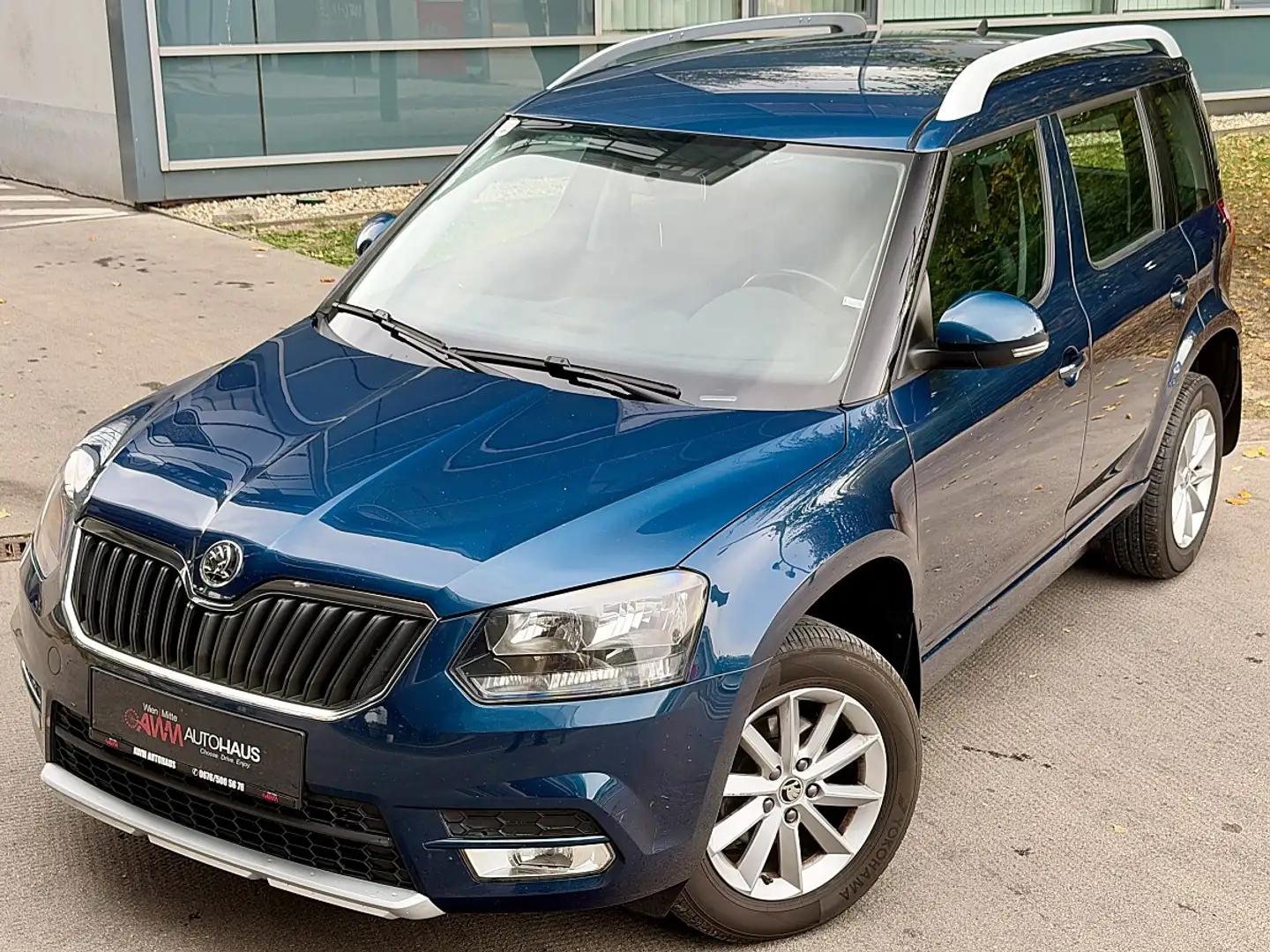 Skoda Yeti 2,0 TDI Ambition 4x4 | AHK | Leder | Sitzh. Blau - 1