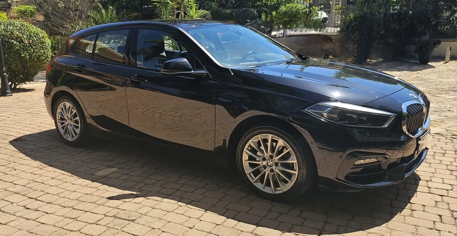 BMW 116 Serie 1 F40 116d Sport auto Nero - 1
