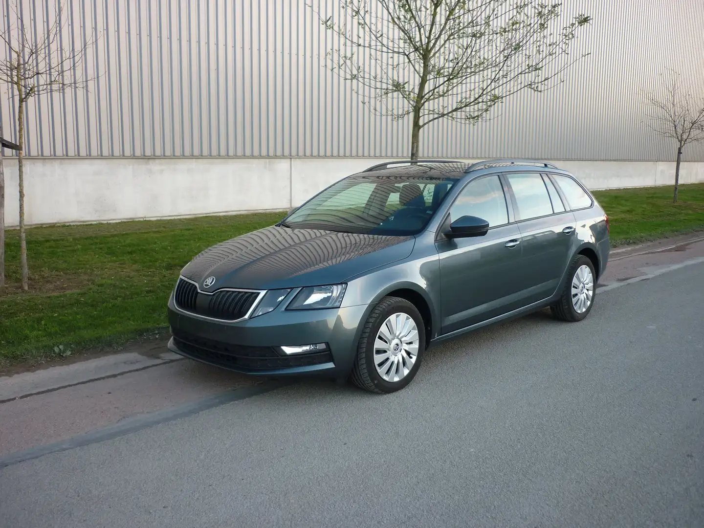 Skoda Octavia 1.6 TDI, Navi, Airco Grijs - 1