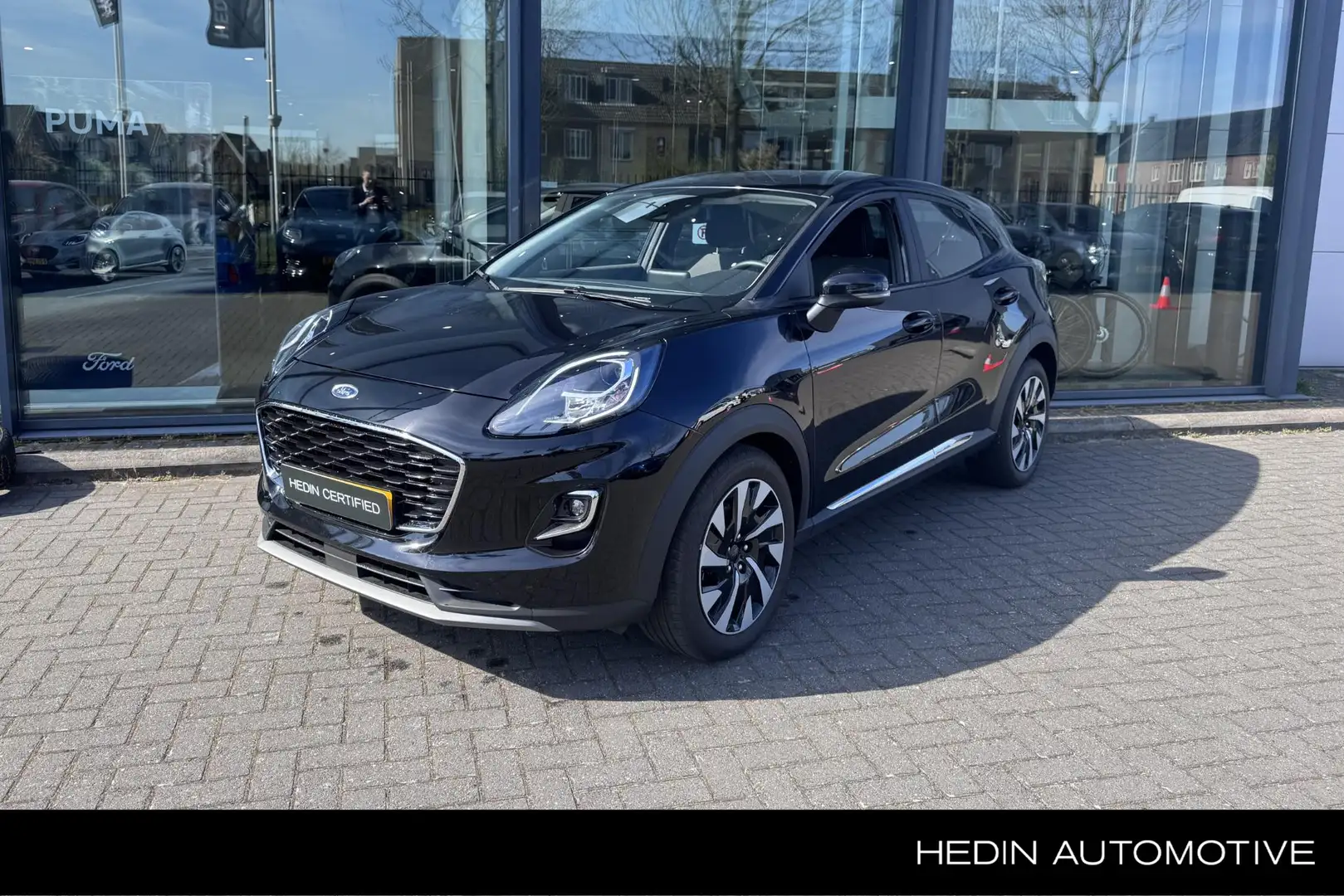 Ford Puma 1.0 EcoBoost Hybrid 125pk Automaat Titanium | Wint Zwart - 1
