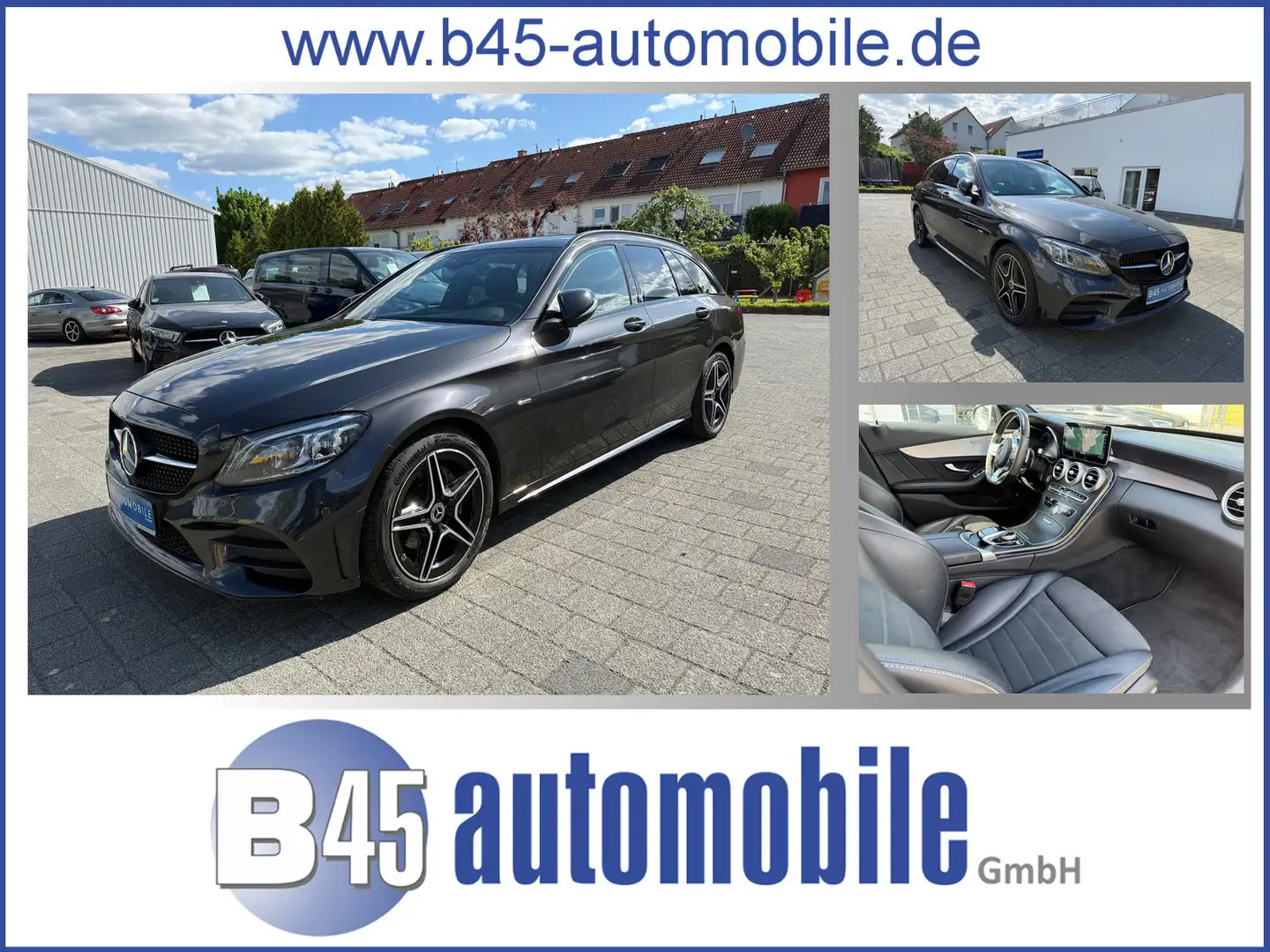 Mercedes-Benz C 220 d T-Modell 9G AMG LINE DISTRONIC LED NIGHT KAMERA Gris - 1