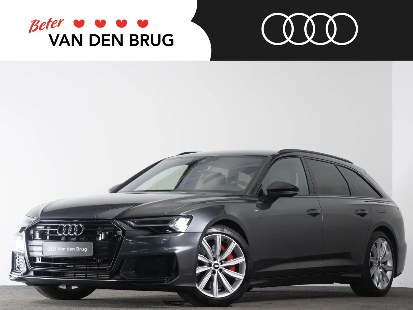 Audi A6 Avant S-Line 55 TFSI e 367 PK QUATTRO Competition Grijs - 1