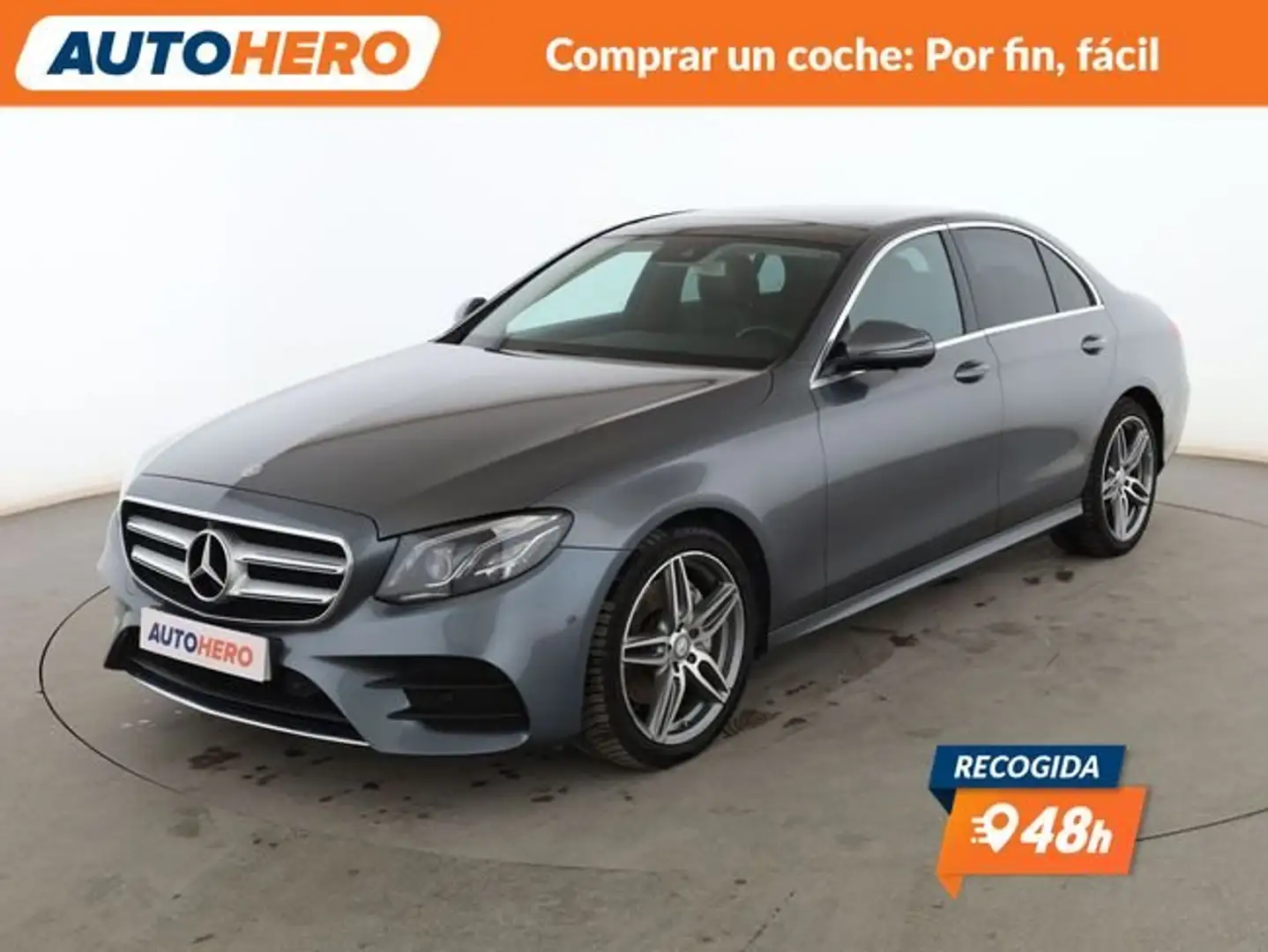 Mercedes-Benz E 220 d AMG Line Gris - 1