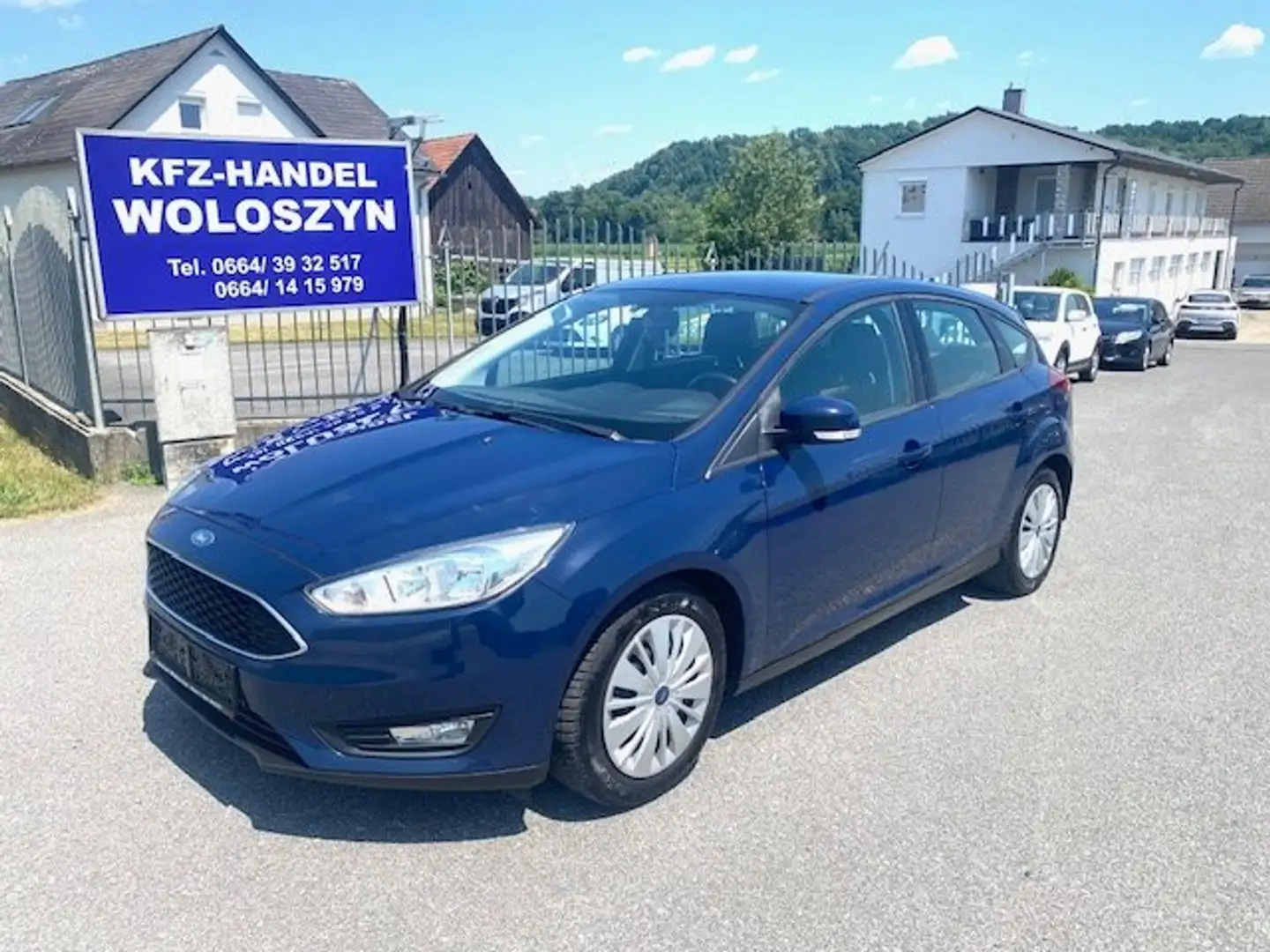 Ford Focus 1,0 EcoBoost Trend NEUES PICKERL 4-2026 Blauw - 1