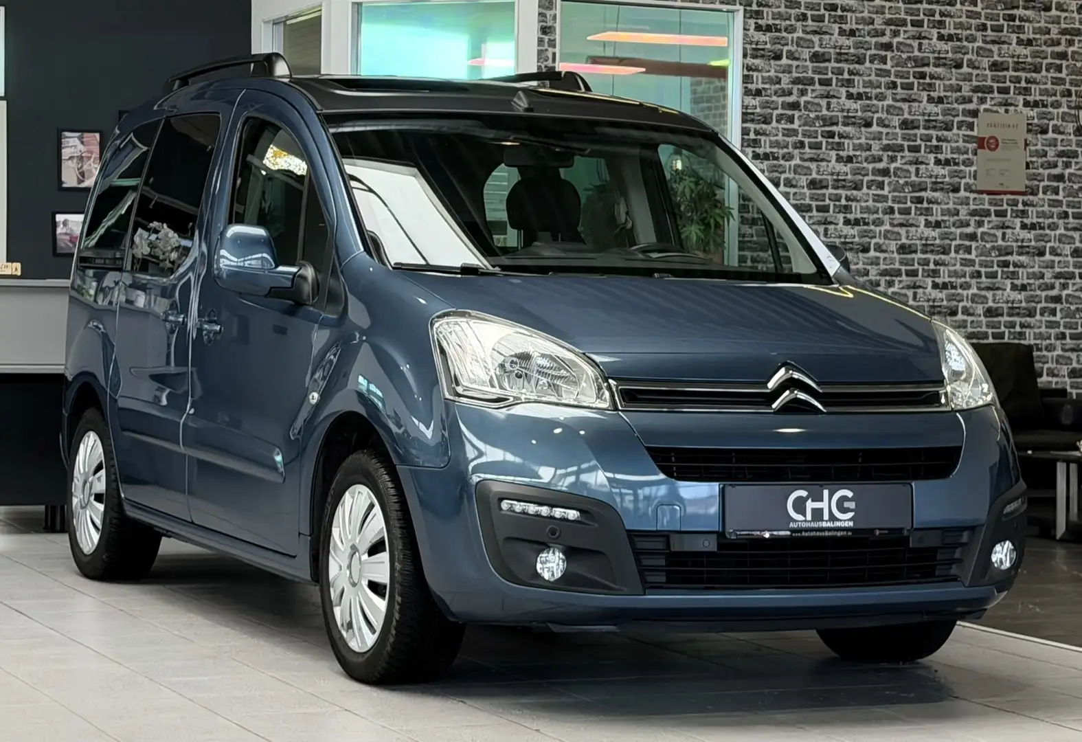 Citroen Berlingo Kombi Shine|KAMERA|PANO|SHZ|NAVI| Blauw - 1