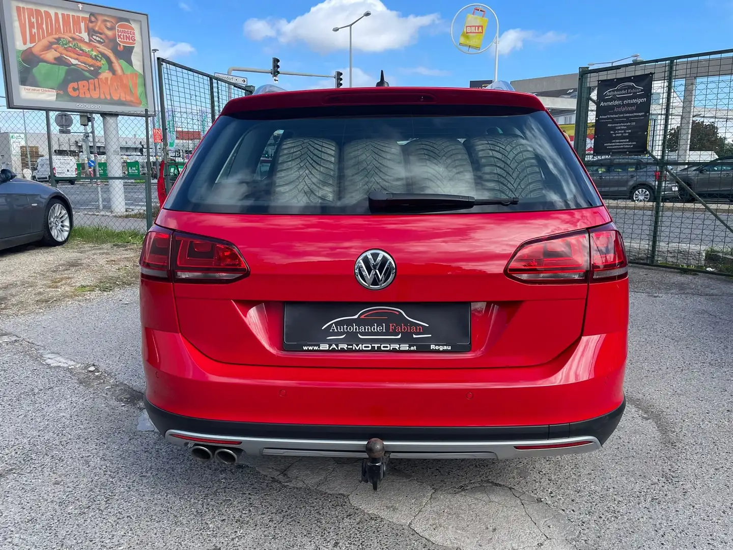 Volkswagen Golf Variant Alltrack 2,0 TDI 4Motion 150PS Allrad topAusstatt Rot - 2