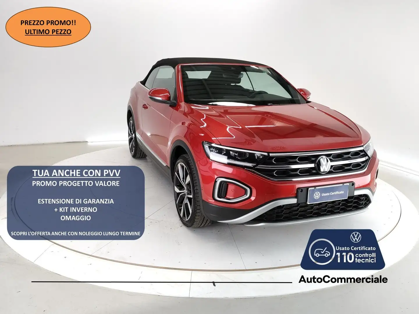 Volkswagen T-Roc Cabriolet 1.5 TSI ACT DSG Style Rosso - 1
