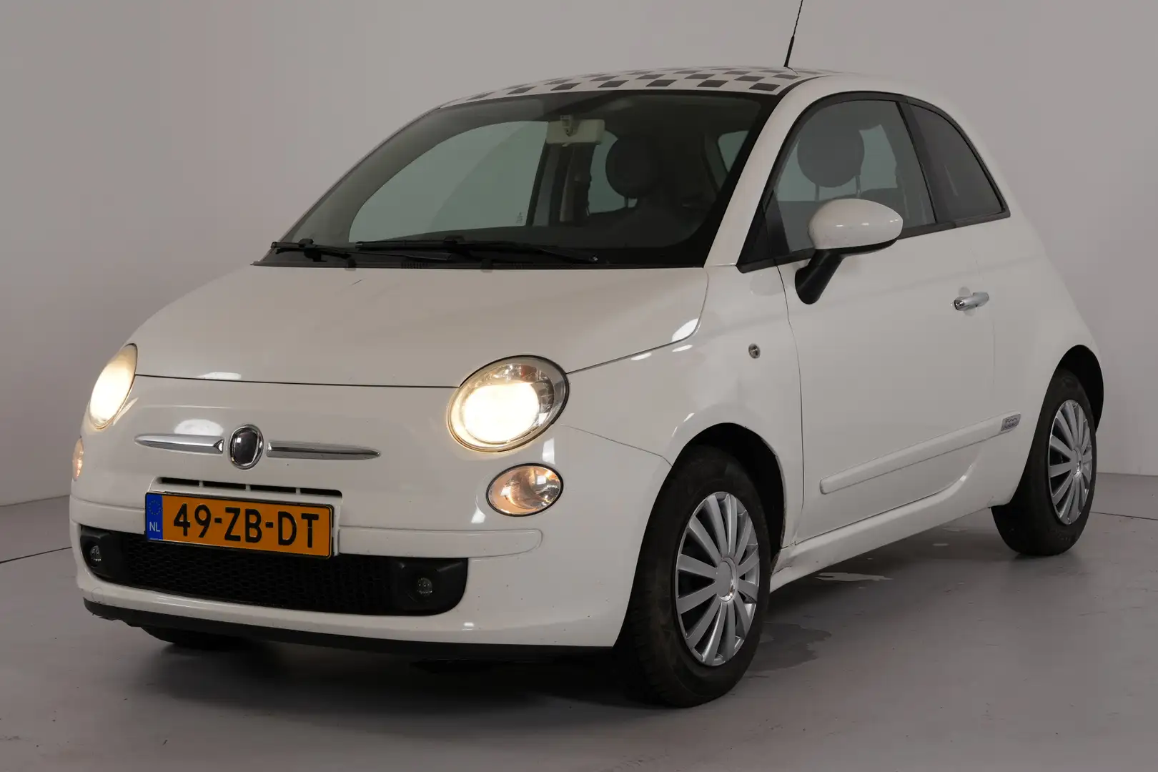 Fiat 500 1.4-16V Sport | Blue & me | Clima | Sportstoelen | Wit - 2