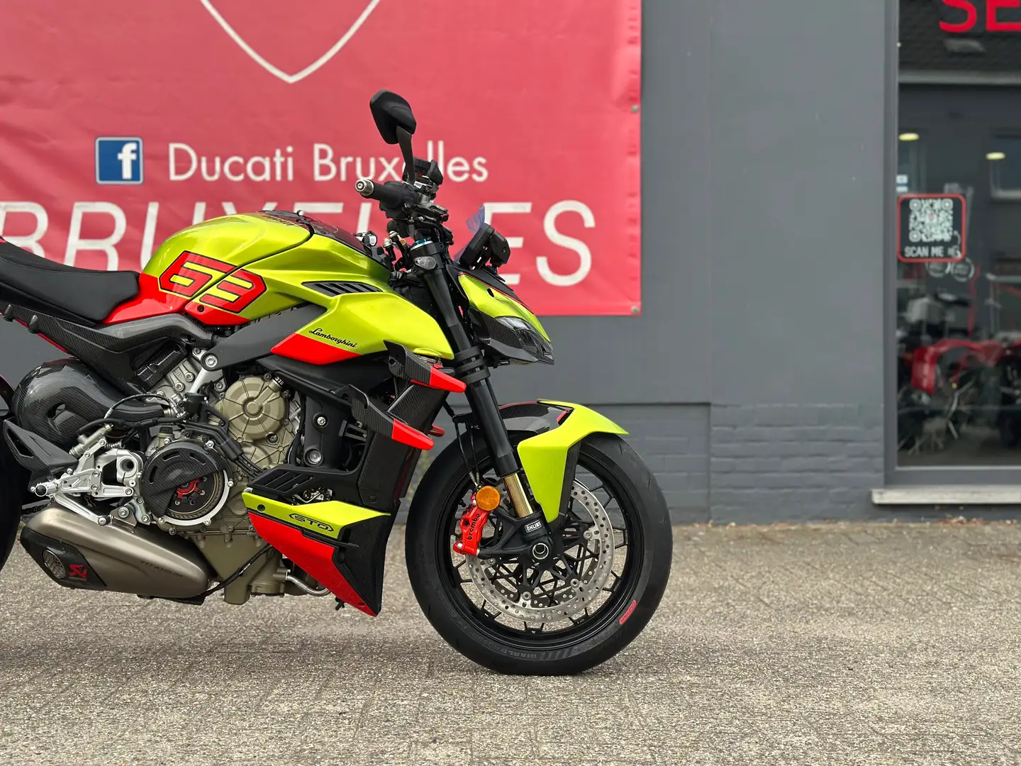Ducati Streetfighter V4 Lamborghini #472 | "TVA Déductible" Grün - 1