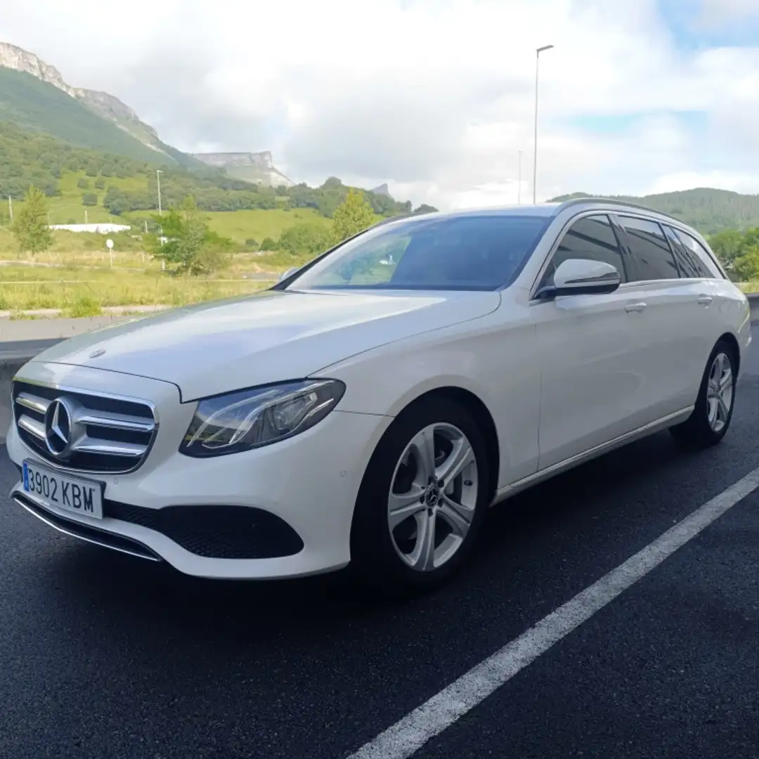 Mercedes-Benz E 220 Estate 220d 9G-Tronic Blanco - 1
