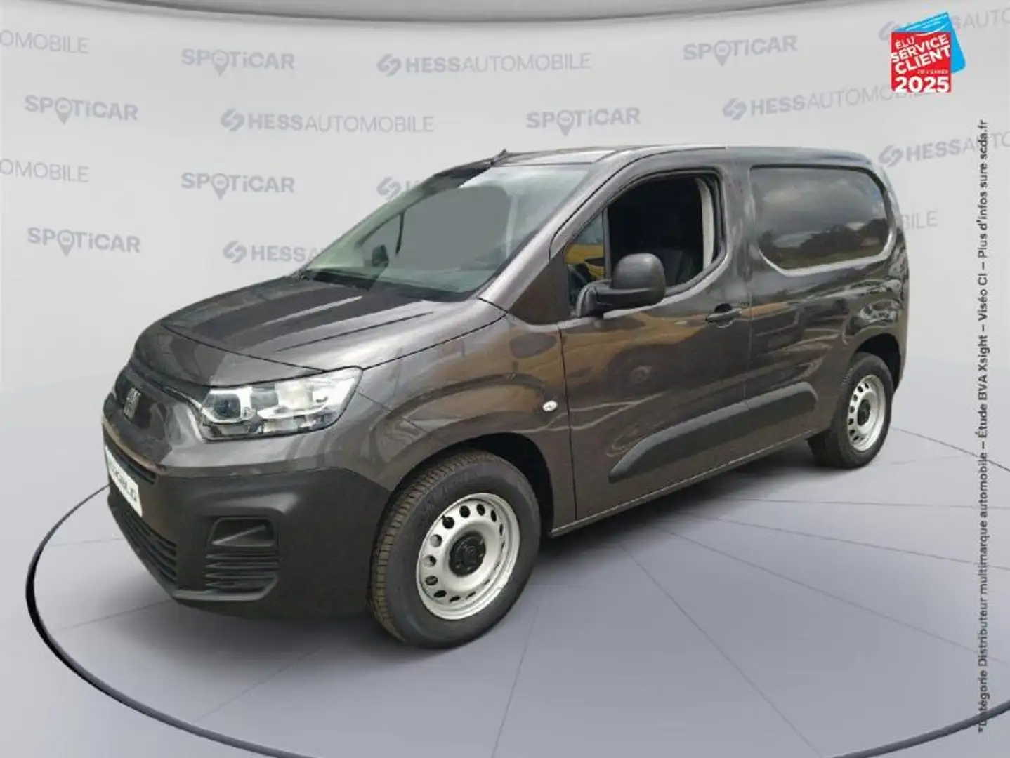 Fiat Doblo M 800kg Electrique 136ch Batterie 50 kWh Gris - 1