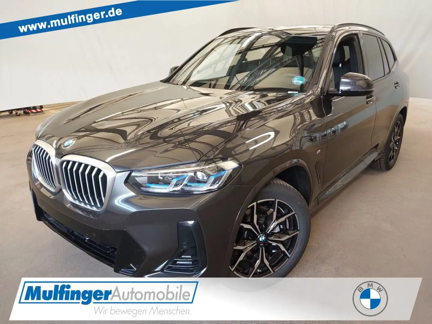 BMW X3 x20d M Sport Standh.AHK PanoD.ACC Laser Ha/Ka Gris - 1