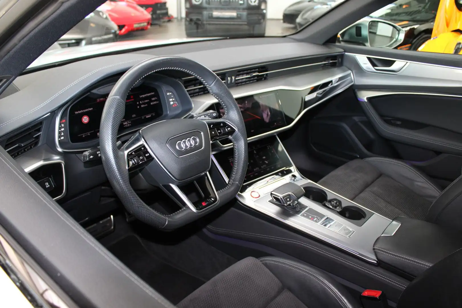 Audi S6 AVANT B&O 3D/LUFT/PANO./HUD/HD-MATRIX/21" Weiß - 2