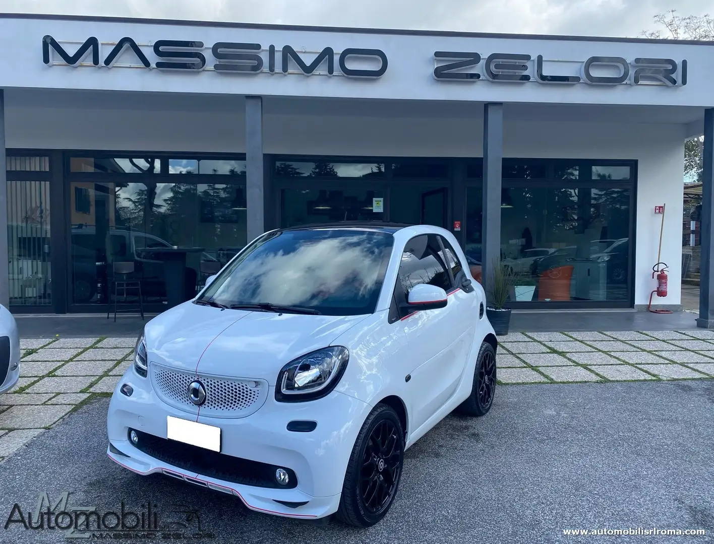 smart forTwo 0.9 TURBO SUPERPASSION Bianco - 1
