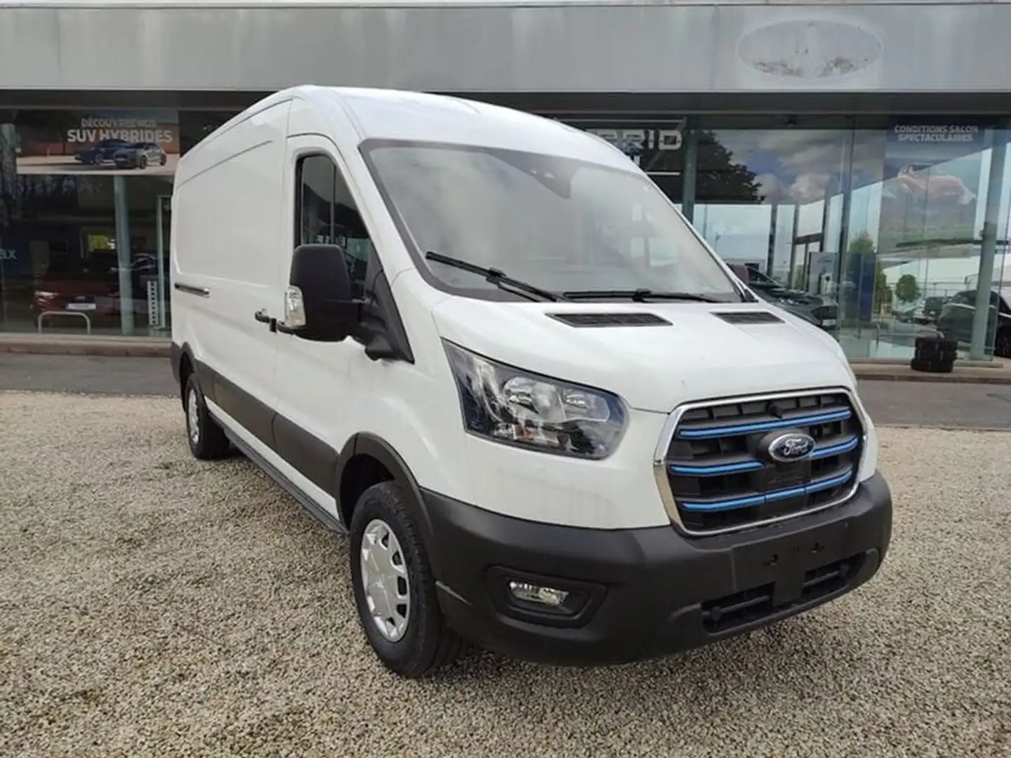 Ford E-Transit Trend L3 H2 - 67kwh - Autonomie 255km WLTP - NEW Blanc - 1