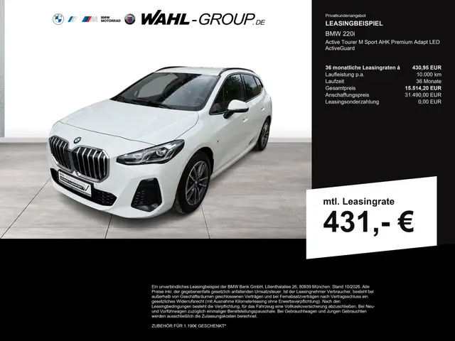 Bmw 220 i Active Tourer M Sport AHK Premium Adapt LED Acti