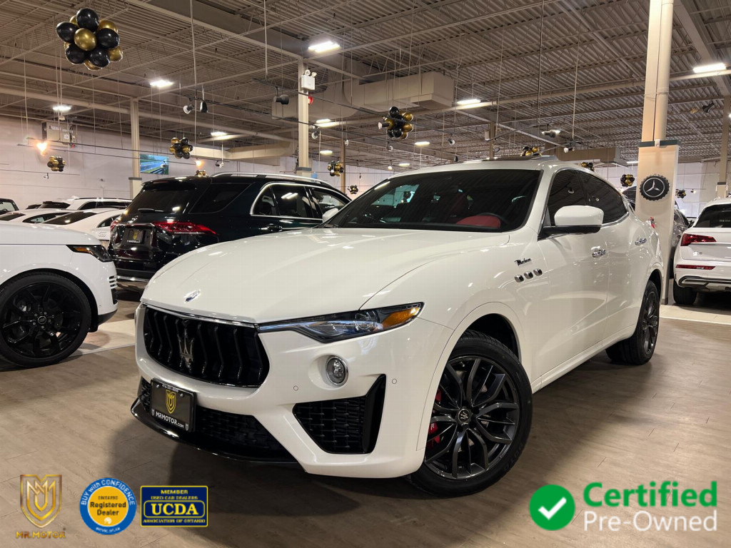 2022 Maserati Levante Modena harman kardon Soft Closing Navigation Red L