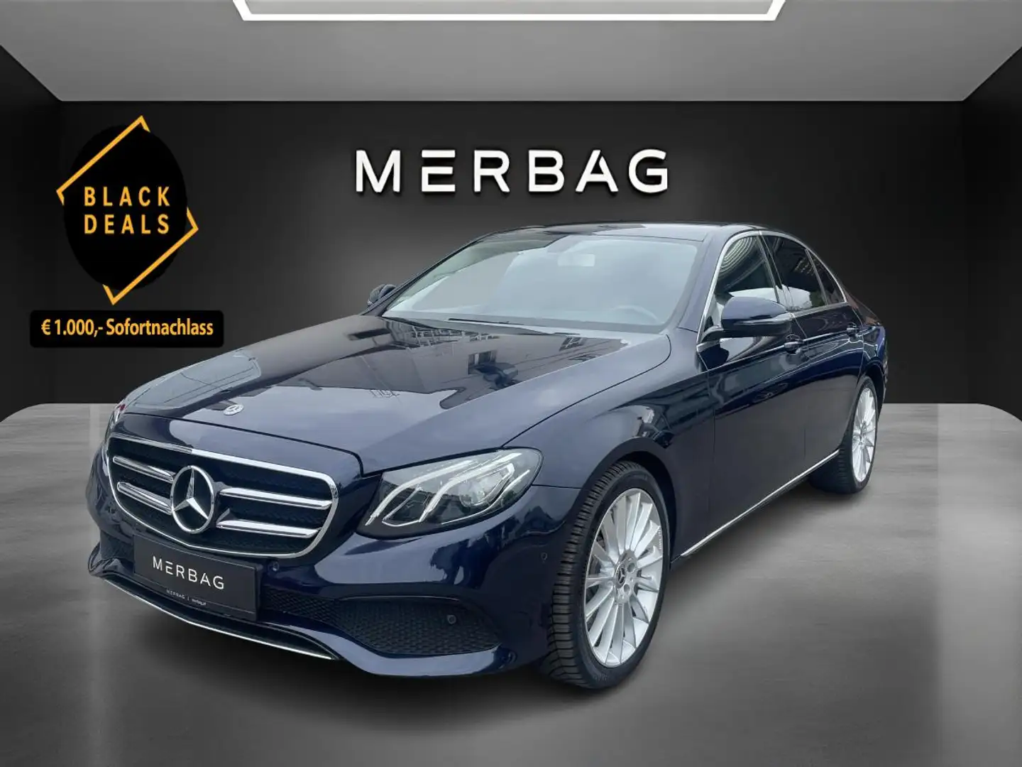 Mercedes-Benz E 400 d 4MATIC Limousine Blu/Azzurro - 1