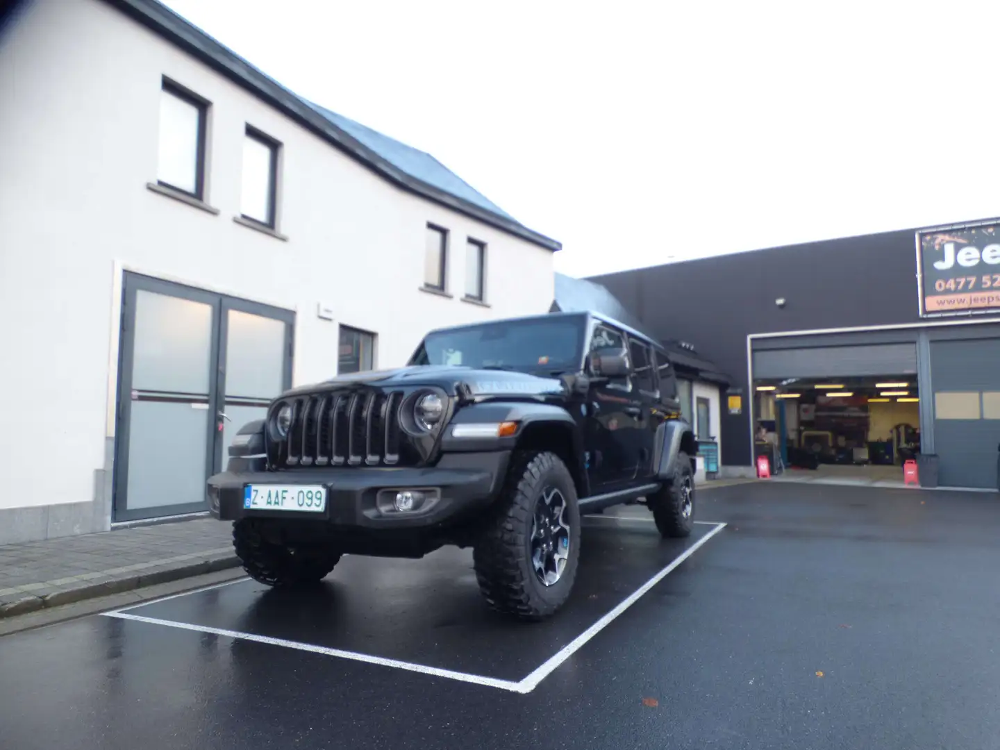 Jeep Wrangler **Rubicon**16000km**Phev hybride** Noir - 1