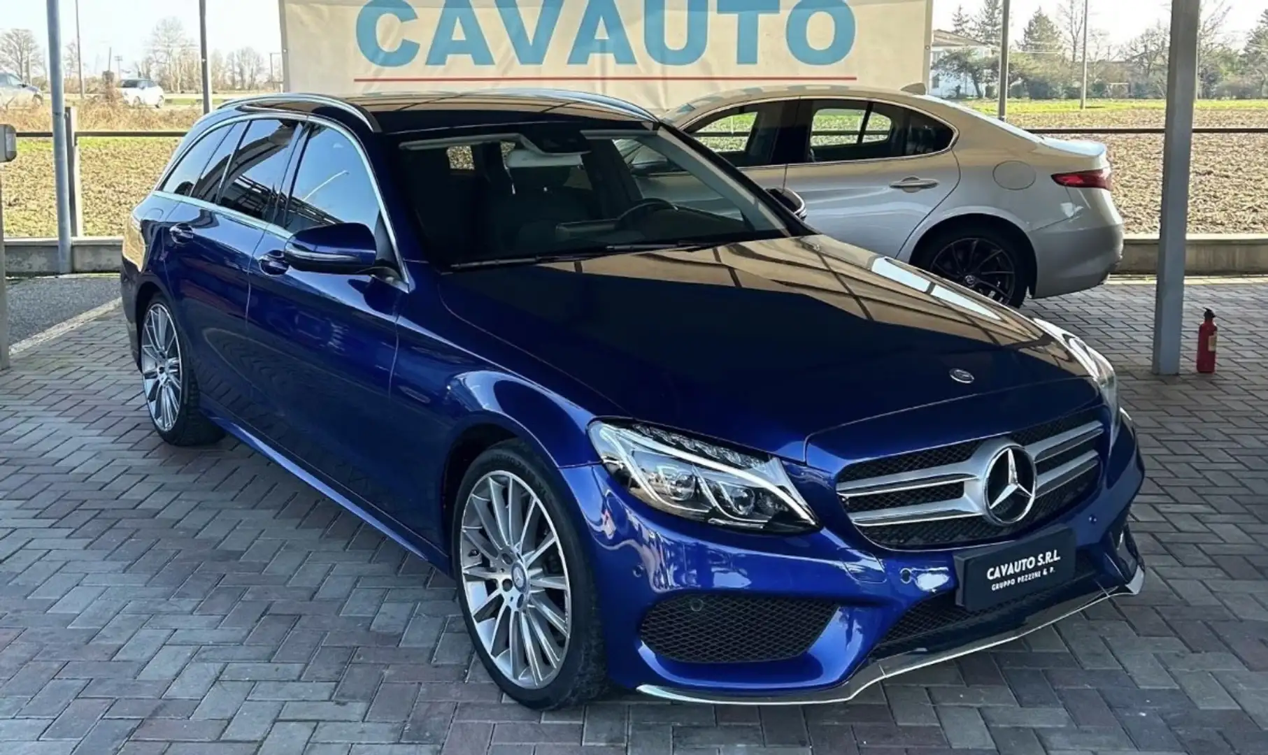 Mercedes-Benz C 250 SW d (bt) Premium 4matic auto Blu/Azzurro - 1