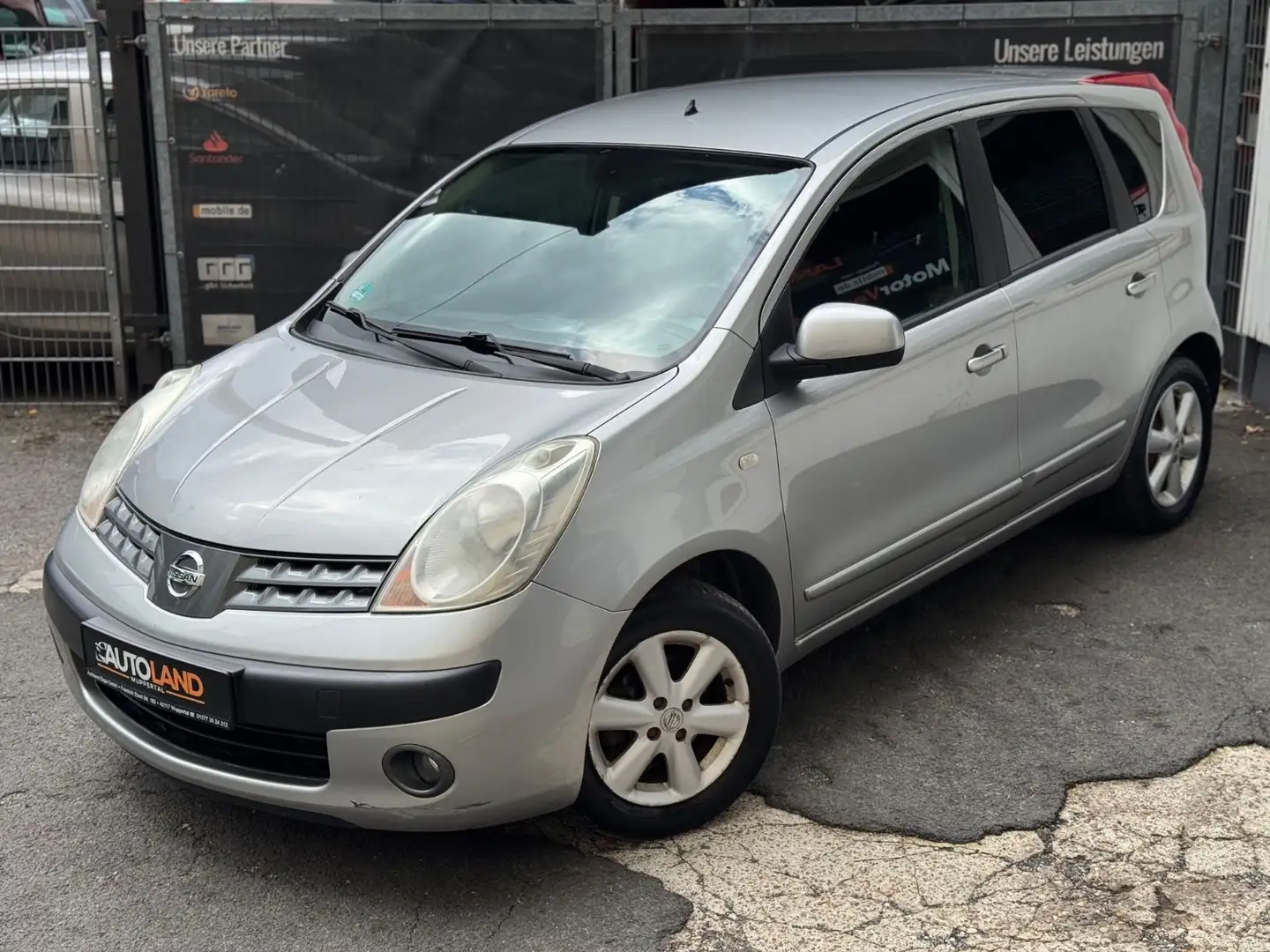 Nissan Note Acenta 1.4l*2.HAND*NUR 113TKM*KLIMA*TÜV NEU Silber - 2