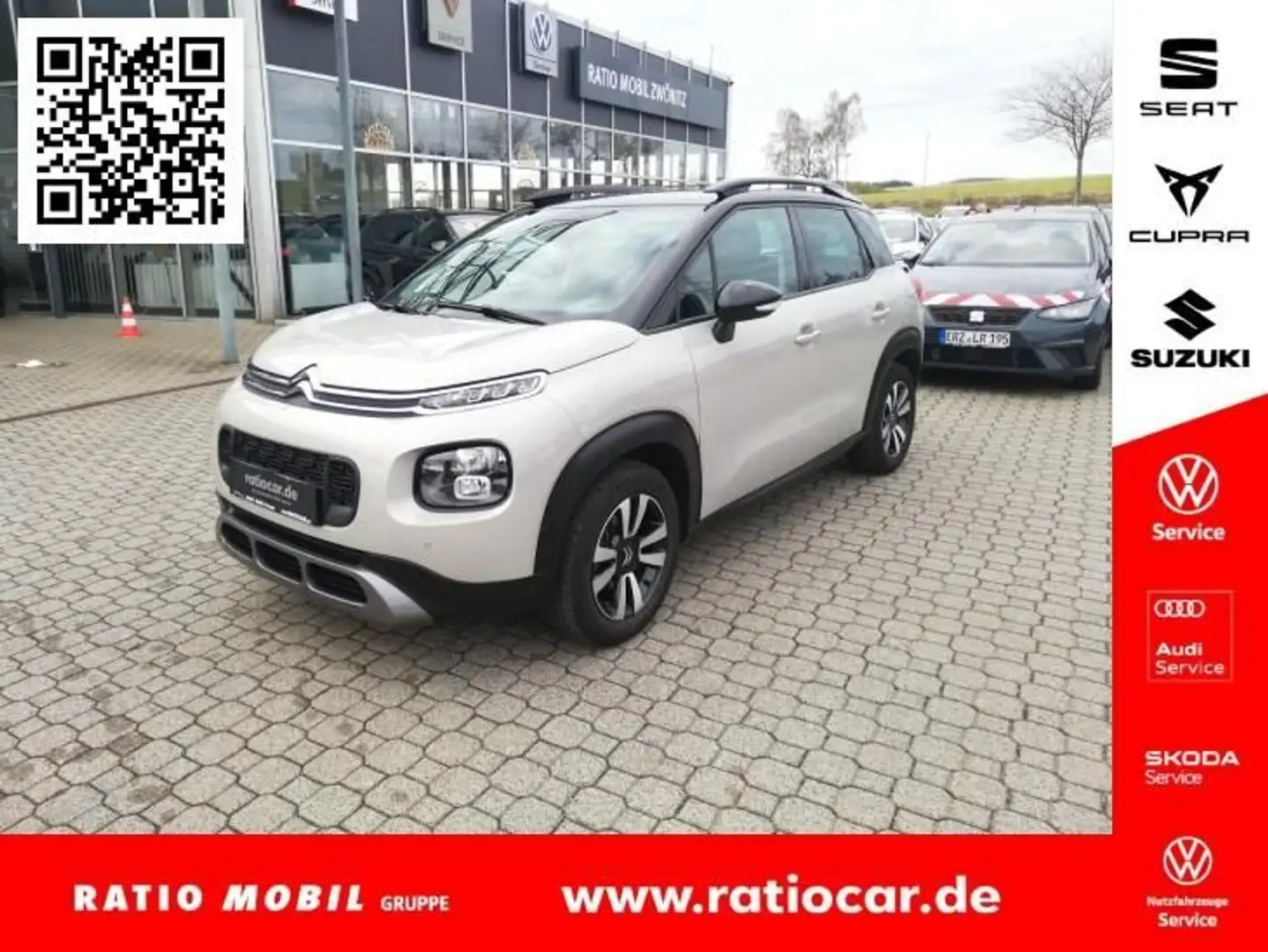 Citroen C3 AIRCROSS SHINE 1.2 PURETECH AHZV RFK NAVI Grau - 1