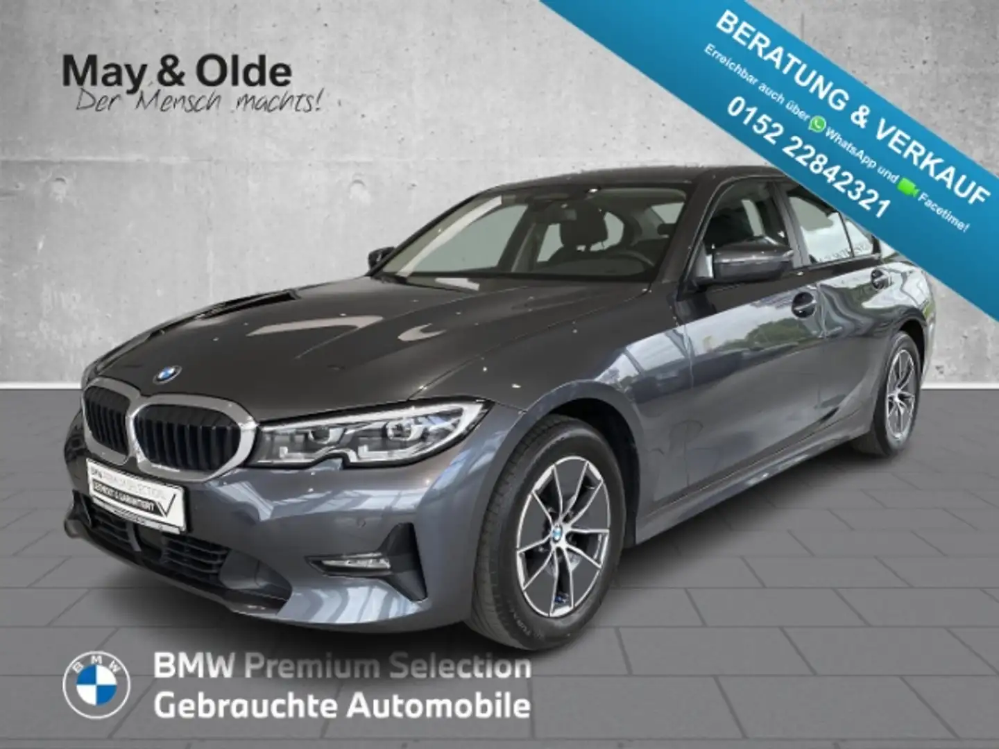 BMW 318 d HUD LED ACC el.Heckkl. Fernlichtass. Klimaautom. Gris - 1