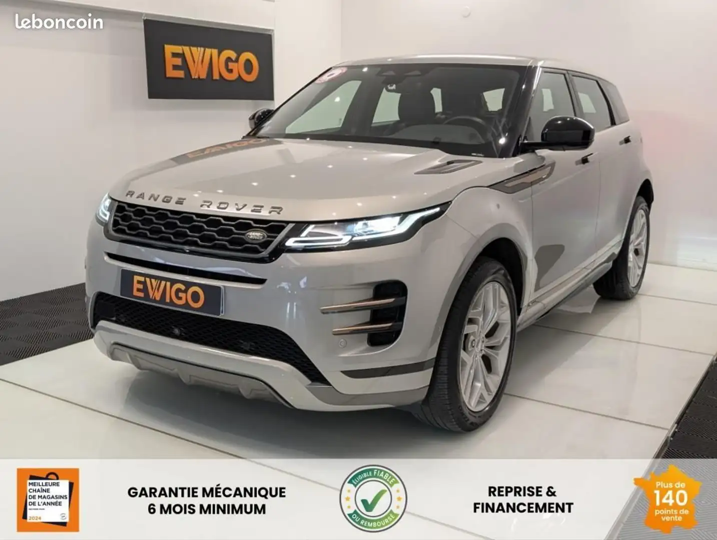Land Rover Range Rover Evoque Land P200 FLEXFUEL 200ch R-DYNAMIC 4WD BVA Beige - 1