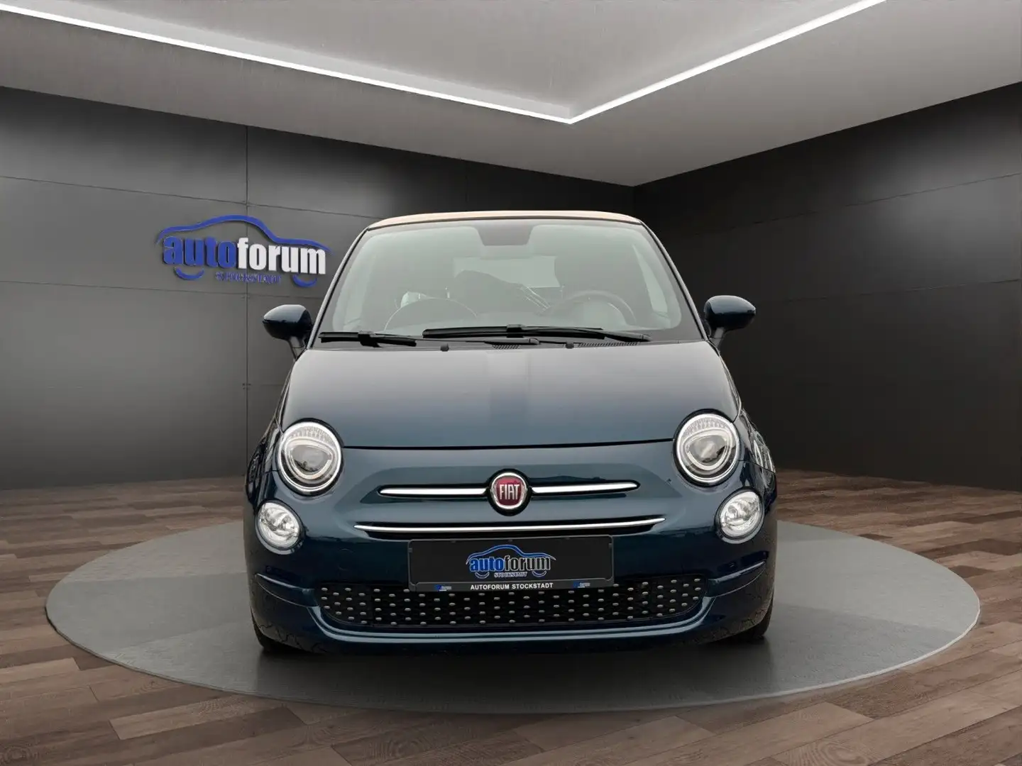 Fiat 500C Cabrio Lounge AUTOMATIK°NAVI°PDC°CARPLAY Albastru - 2