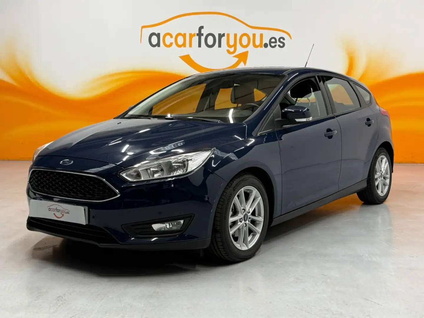 Ford Focus 1.0 Ecoboost Auto-S&S Trend+ 125 Azul - 1