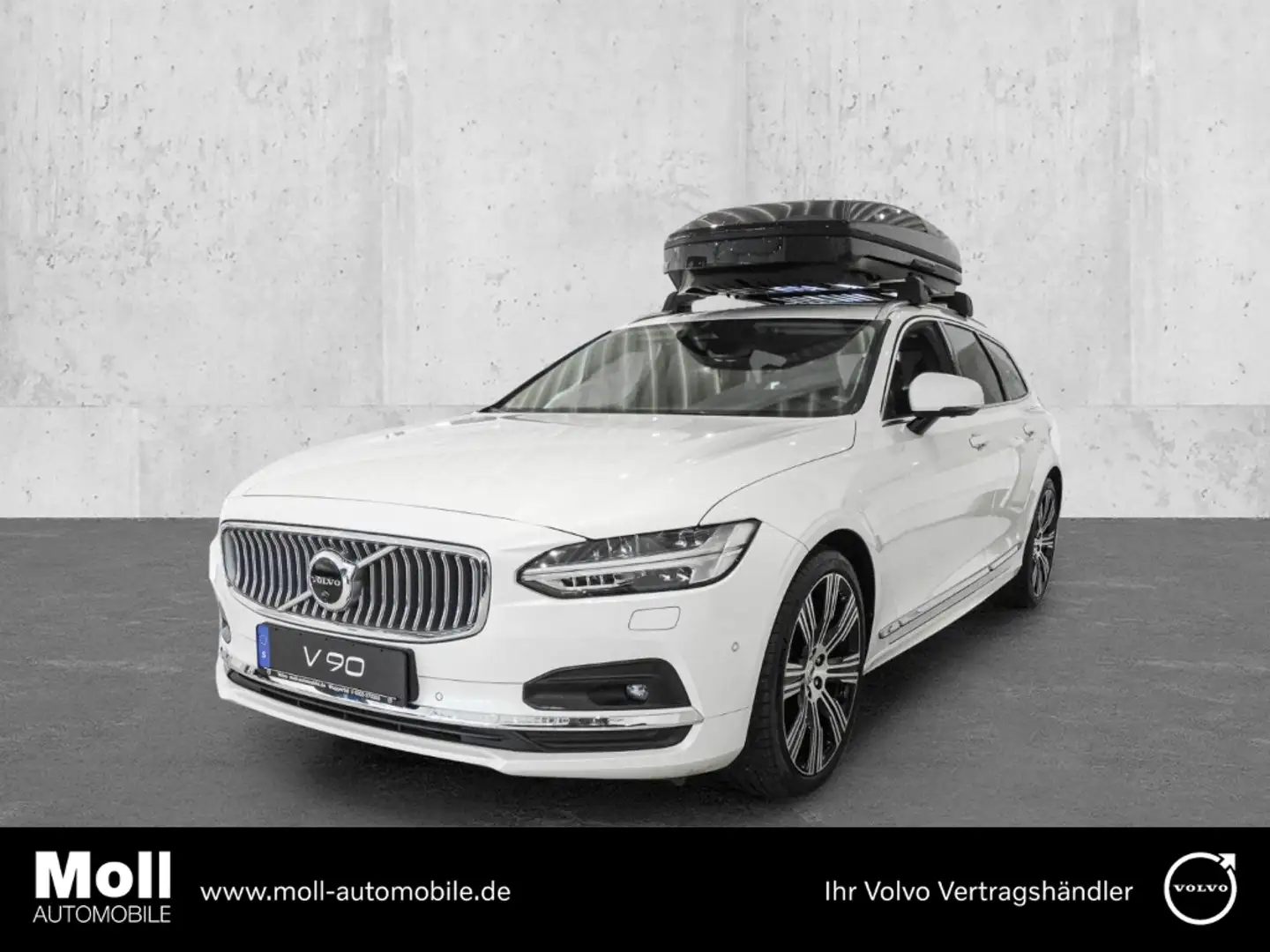 Volvo V90 B4 Diesel Plus Bright Leder Standh. LED Blanco - 1