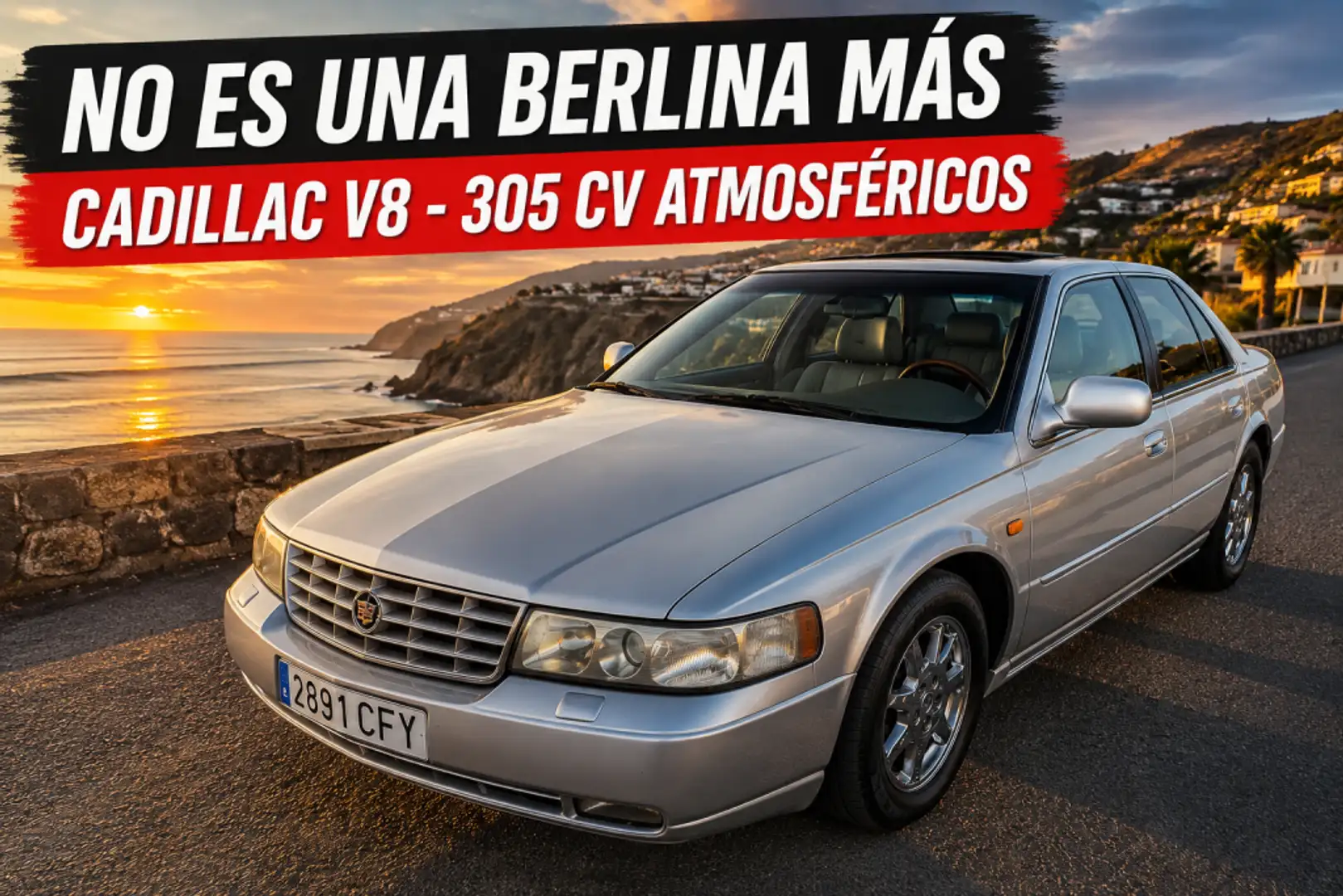 Cadillac Seville STS A Plateado - 1