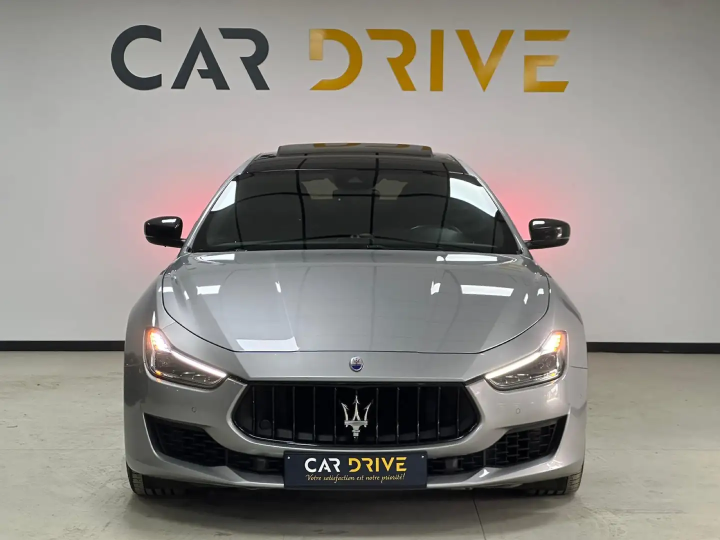 Maserati Ghibli 3.0/2019//106.000KM//1ERE MAIN//TOIT OUVRANT//TVAC Zilver - 2