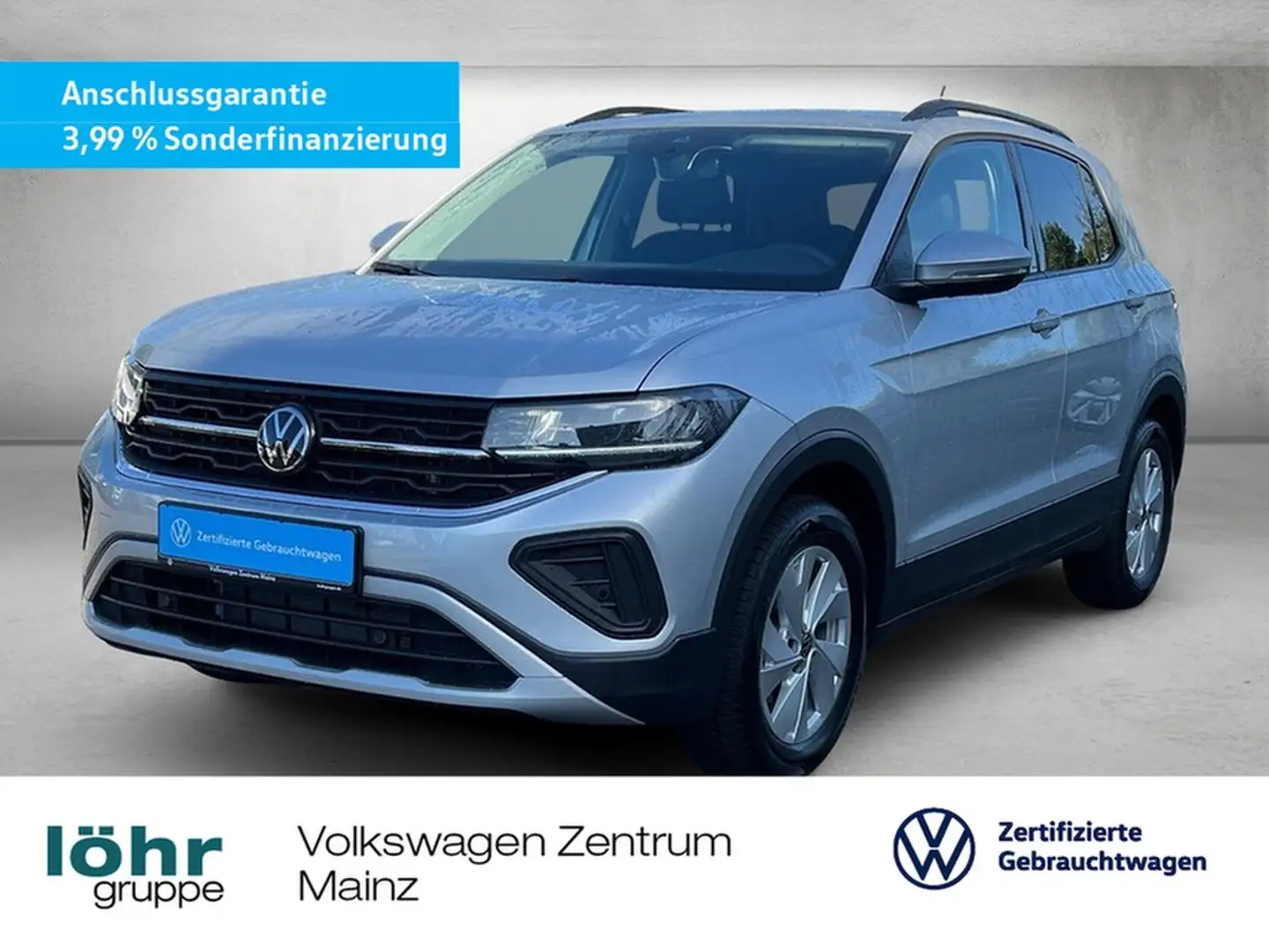 Volkswagen T-Cross 1.0 TSI 85 kW 6- Gang Life *DAB+*NAV* Silber - 1