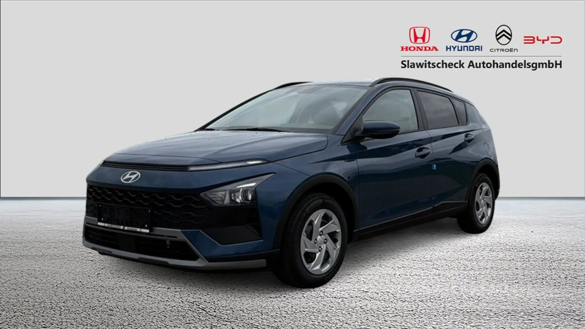 Hyundai BAYON Smart Line 1.0 T-GDI inkl. Smart Line Plus Paket Blau - 1