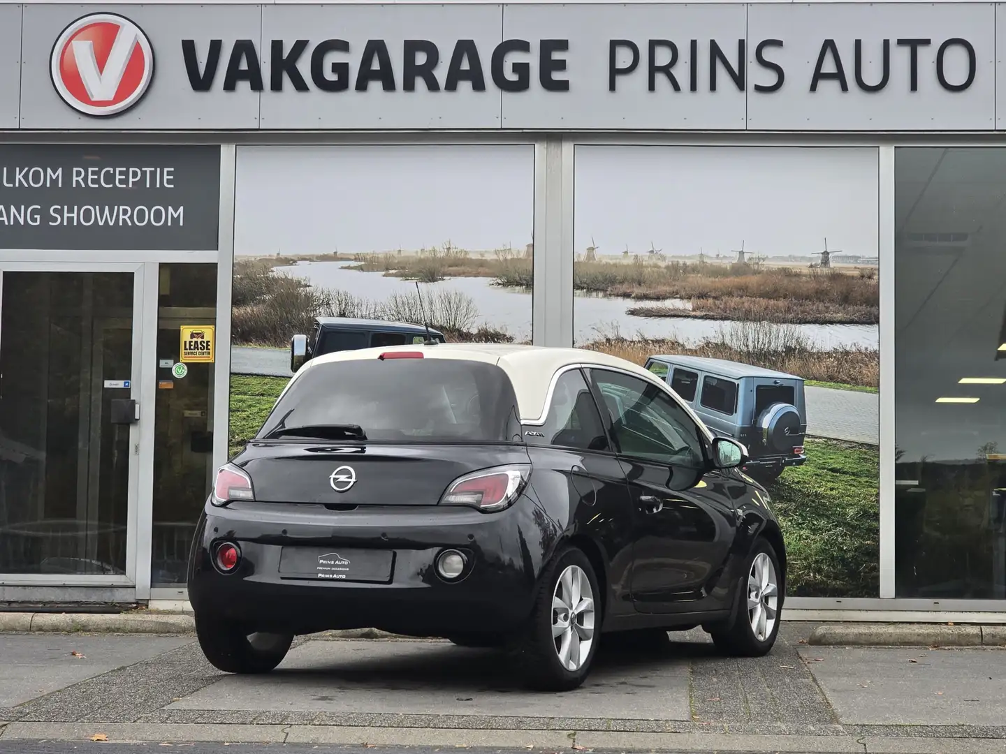 Opel Adam 1.0 Turbo Slam |PANO|STUUR+STOELVERW.|CARPLAY|ORG. Zwart - 2