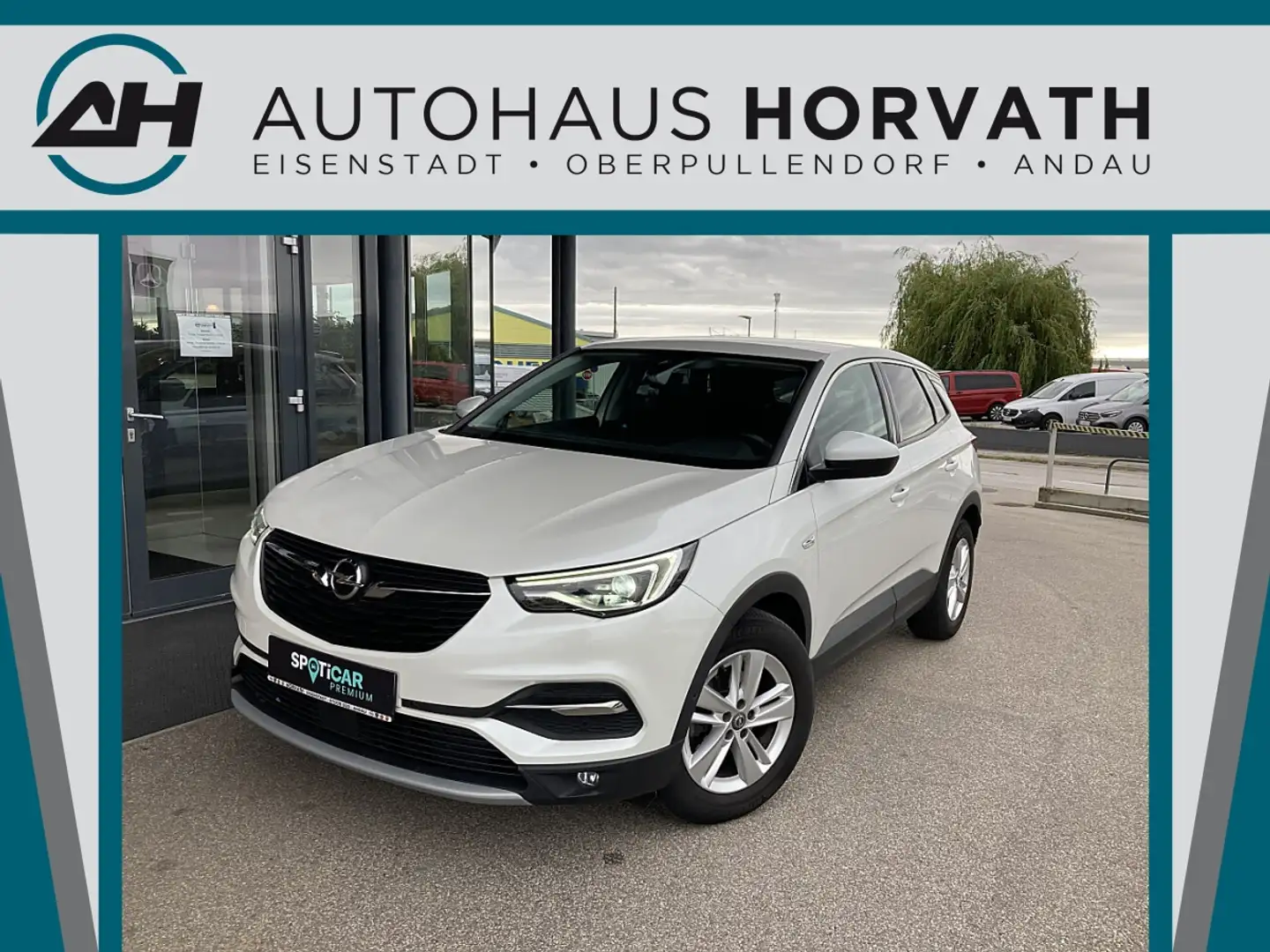 Opel Grandland X 1,2 Turbo Direct Injection Innovation Start/Stop Weiß - 1