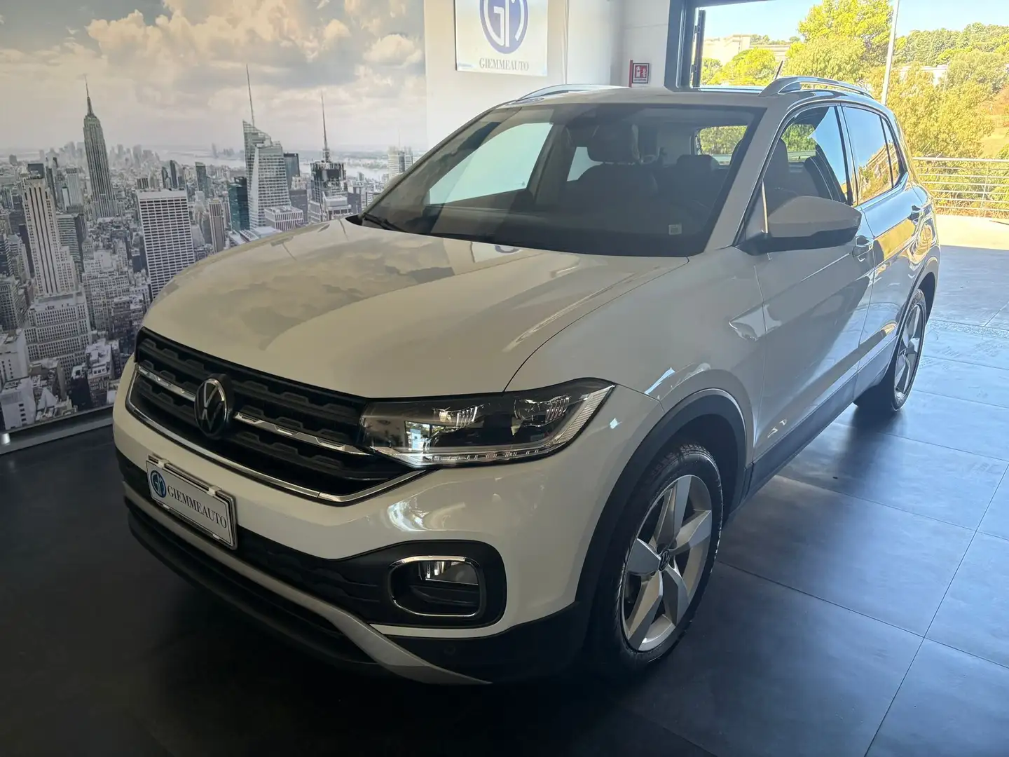 Volkswagen T-Cross T-Cross 2019 1.0 tsi Advanced 110cv Blanc - 1