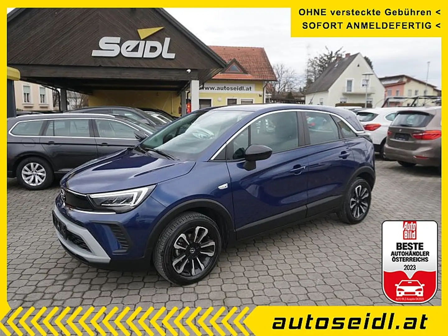 Opel Crossland X 1,5 CDTI Elegance *NAVI+LED+KAMERA* Kék - 1