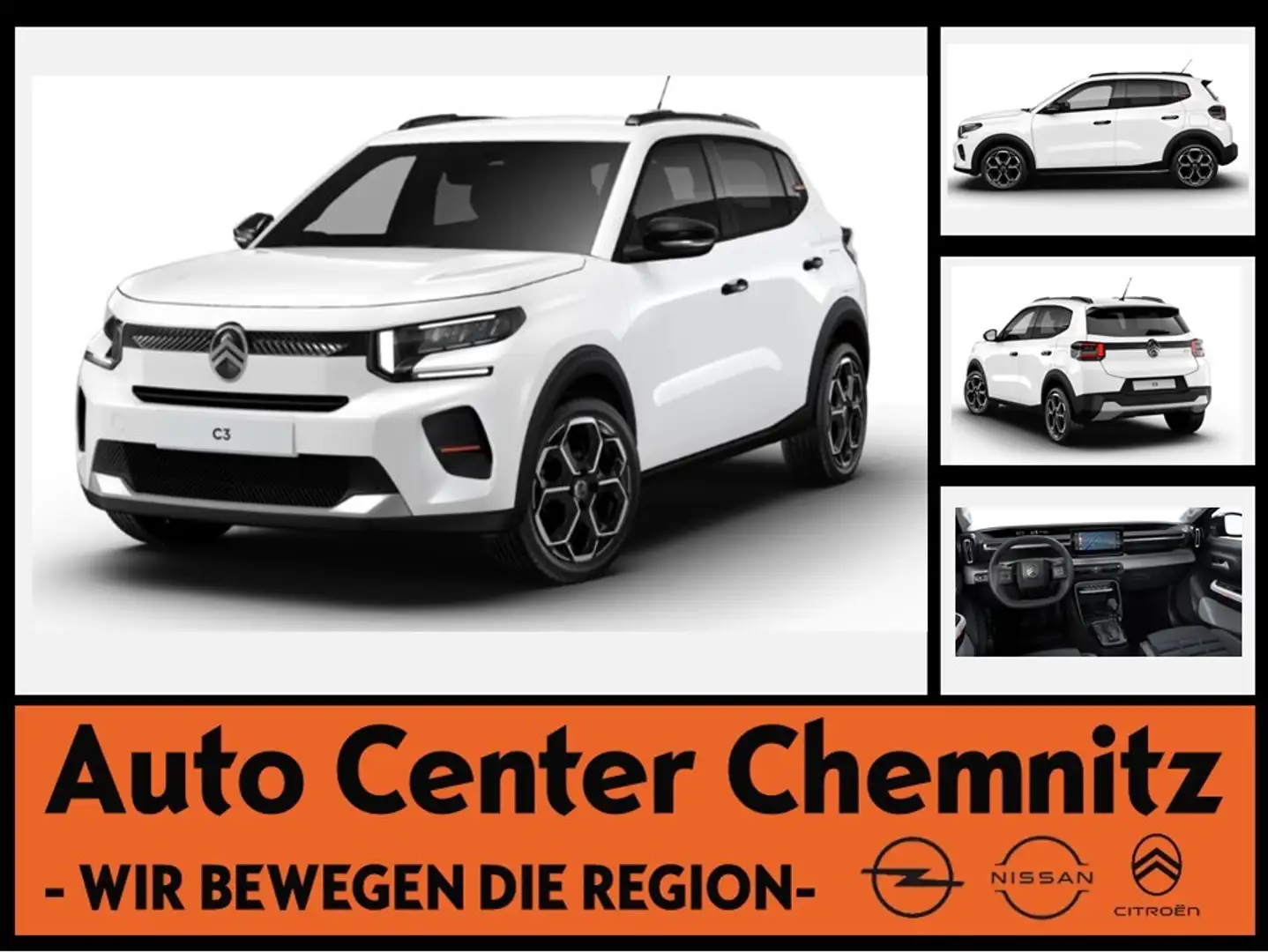 Citroen C3 Max PT100 Aktion Weiß - 1