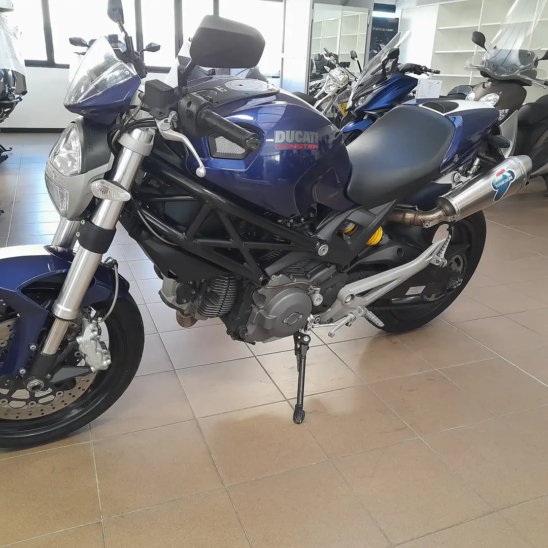 Ducati Monster 696 Blauw - 1