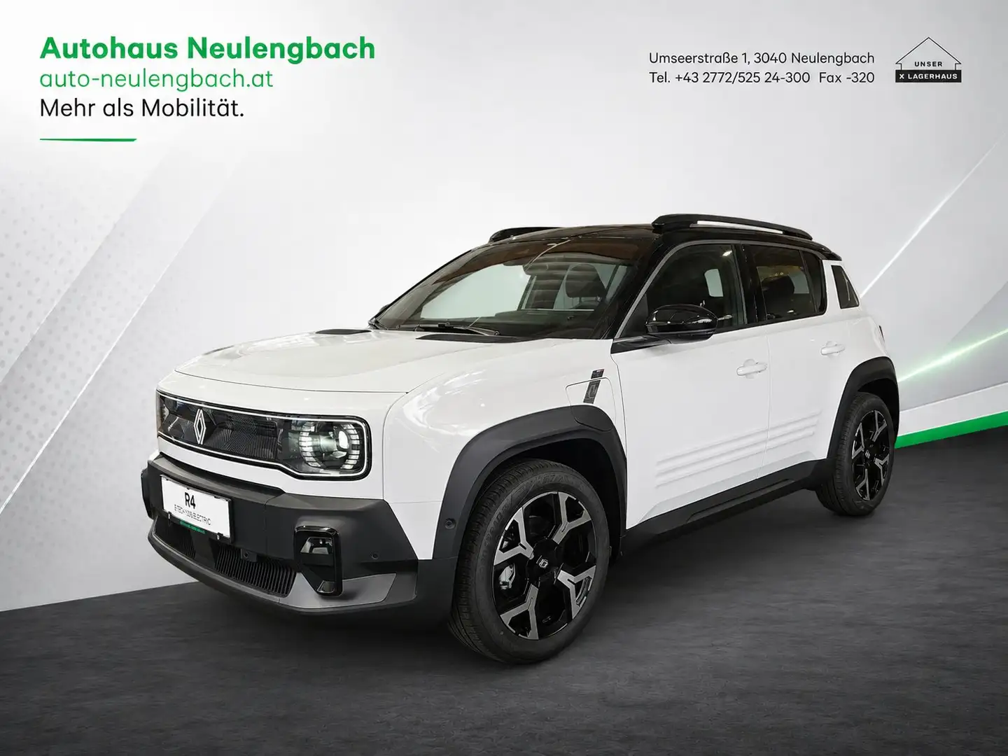 Renault R 4 R4 E-Tech Techno 150 PS 52kWh Comf. Range Weiß - 1