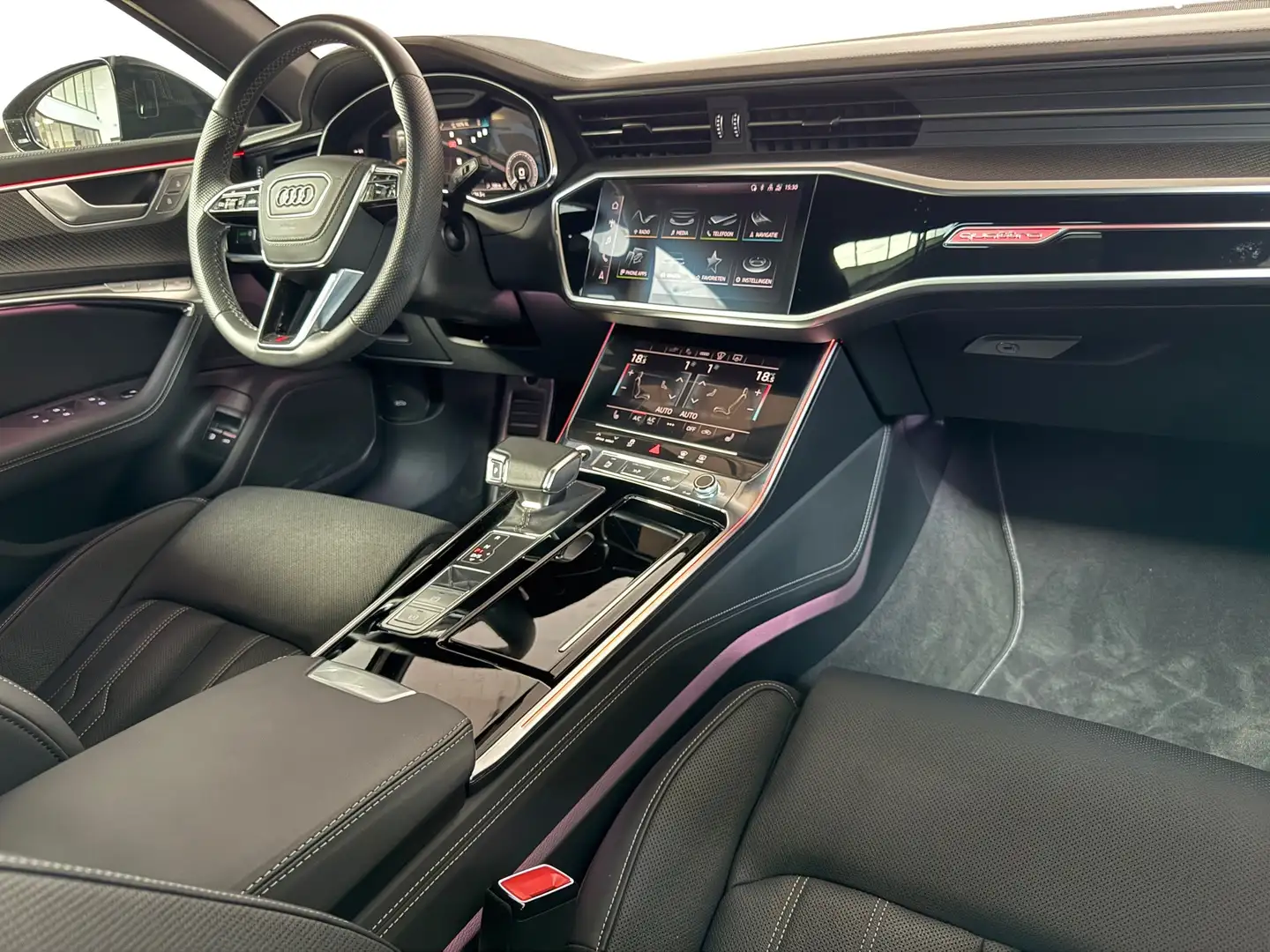 Audi A6 Avant 55 TFSI e quattro Pro Line S Competition ACC Nero - 2