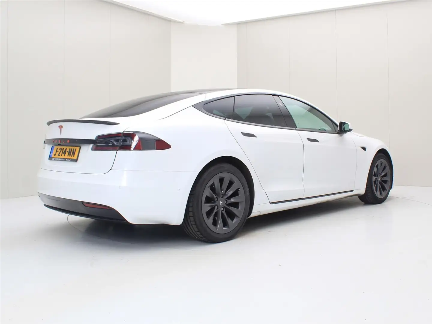 Tesla Model S Long-Range AWD 541pk 100kWh [ WIT LEDER+AUTOPILOT+ Wit - 2