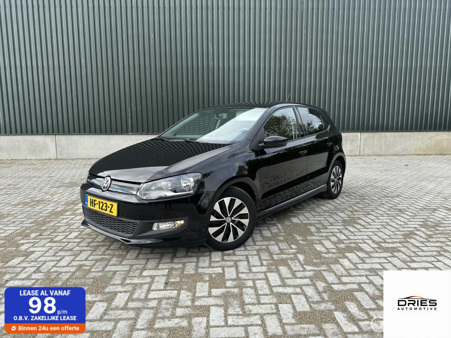 Volkswagen Polo 1.0 BlueMotion Edition l Carplay l Zwart - 1